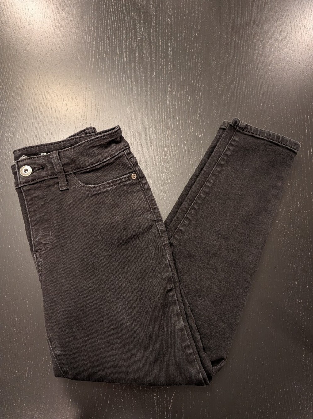 St. John's Bay Black Denim Skinny Jeans - Picture 7 of 12
